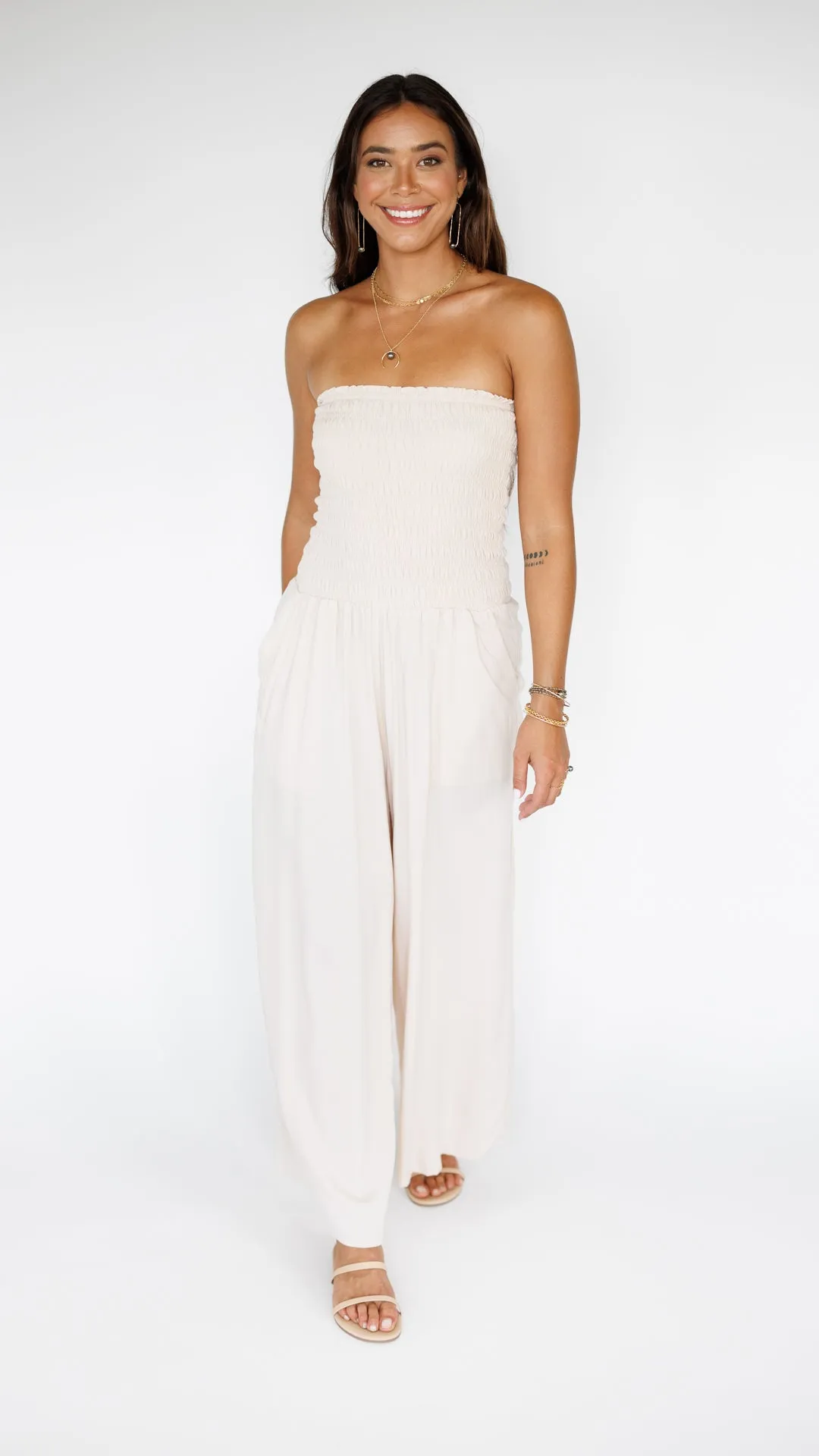 Lawai Jumpsuit / Creamy