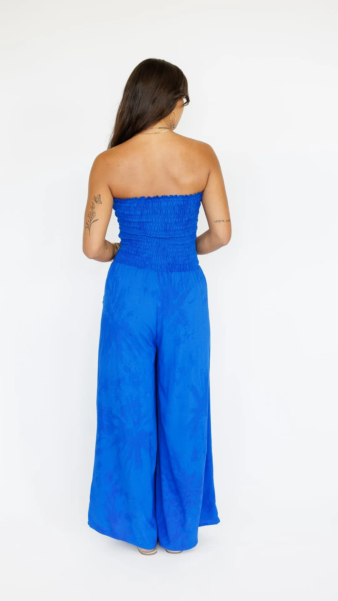 Lawai Jumpsuit / Murky Cobalt