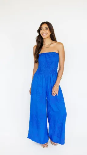 Lawai Jumpsuit / Murky Cobalt