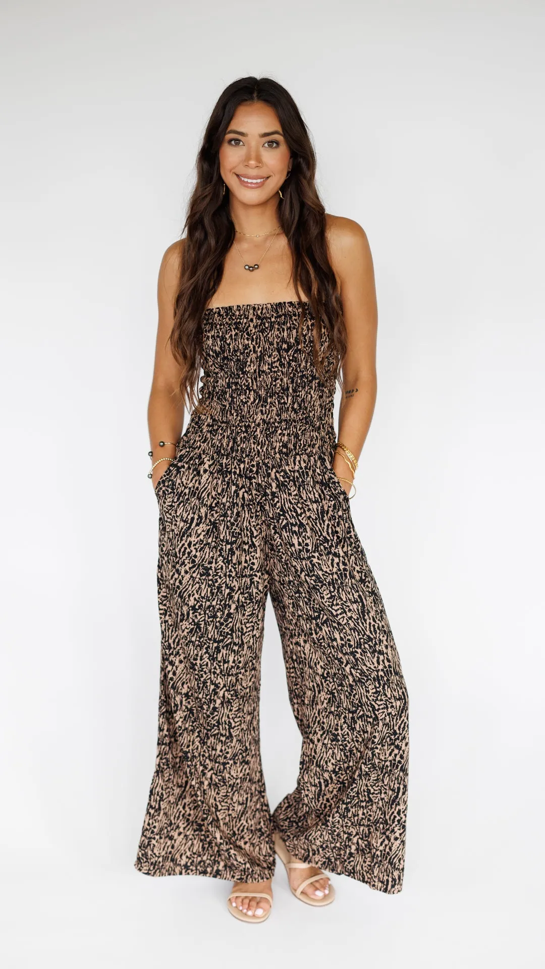 Lawai Jumpsuit / Woodsy Black