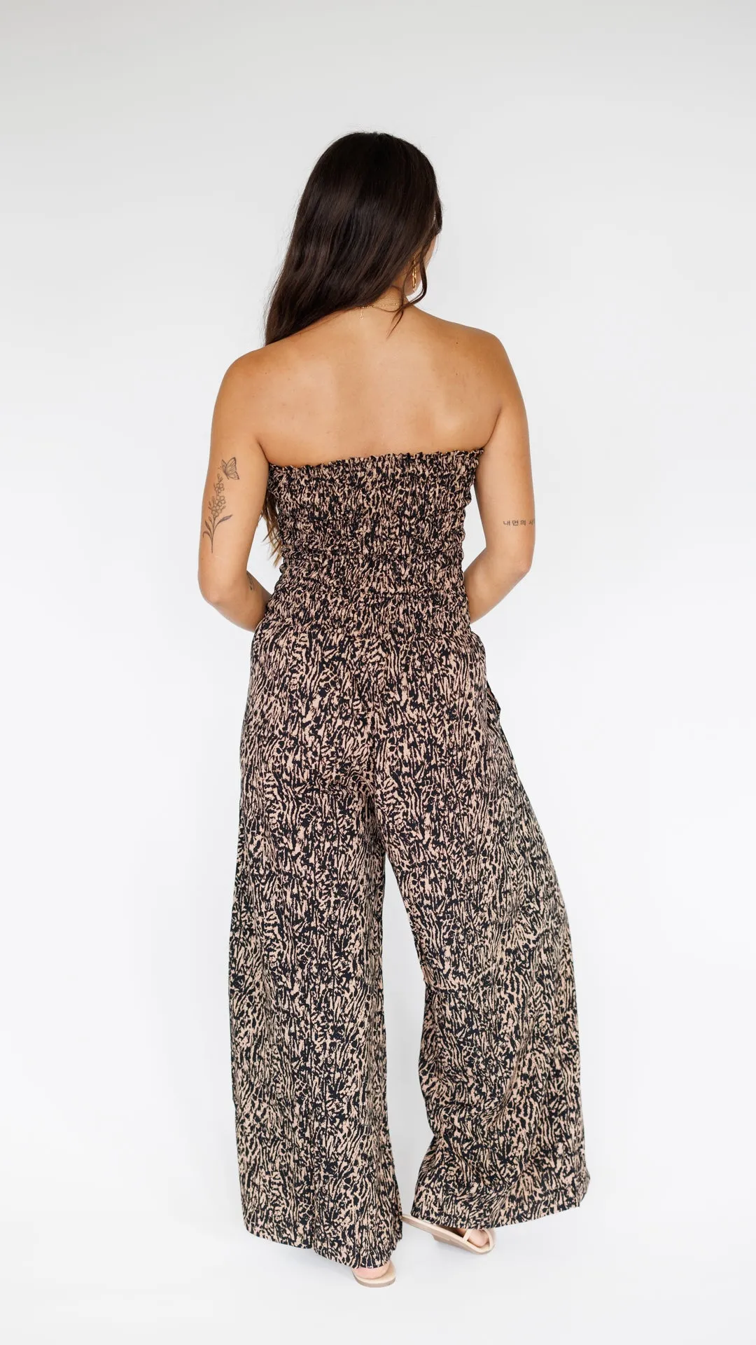 Lawai Jumpsuit / Woodsy Black