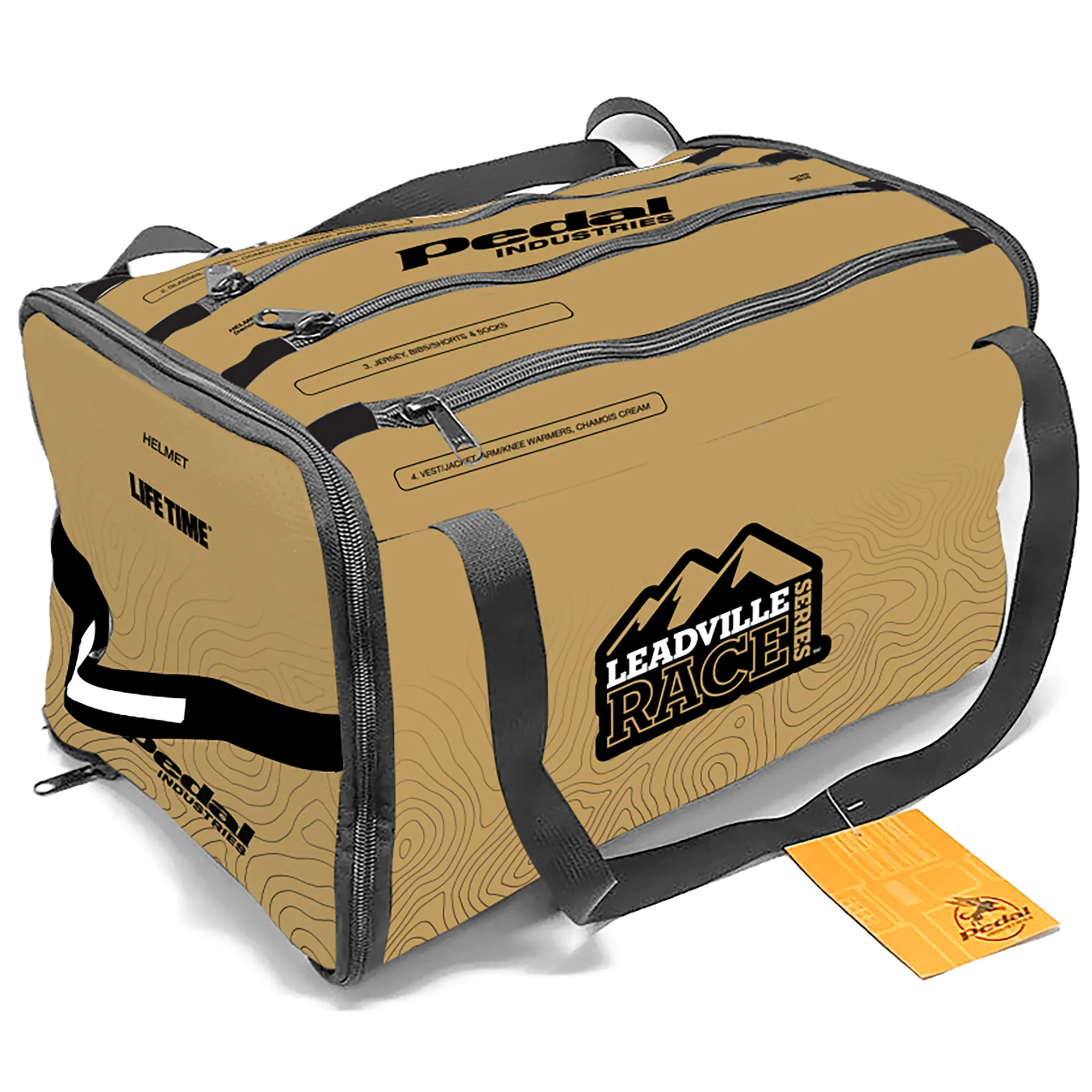 Leadville 2024 CYCLING RACEDAY BAG™ GOLD