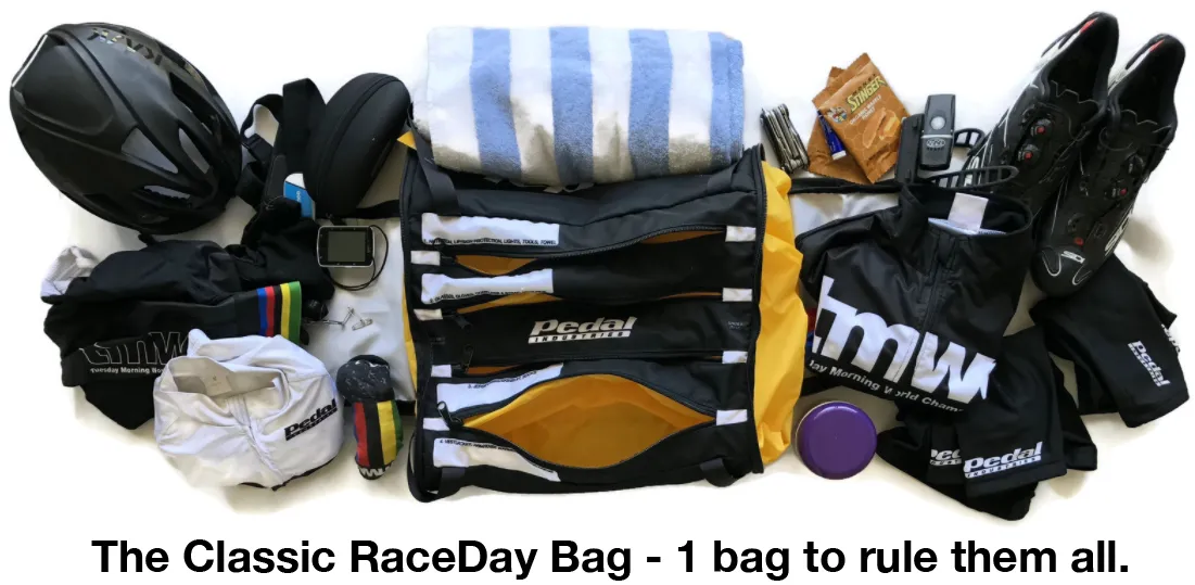 Leadville 2024 CYCLING RACEDAY BAG™ GOLD