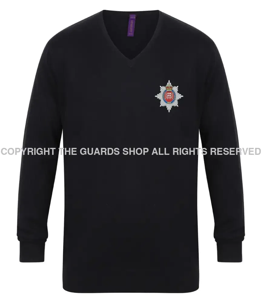 London Guards Lightweight V Neck Sweater