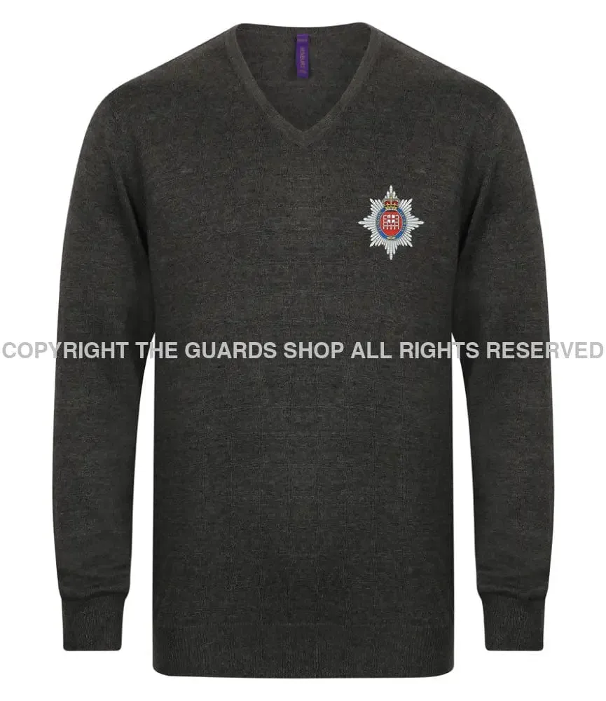 London Guards Lightweight V Neck Sweater