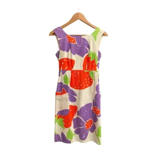 Malia Cotton Brightly Coloured Sleeveless Dress UK Size 6