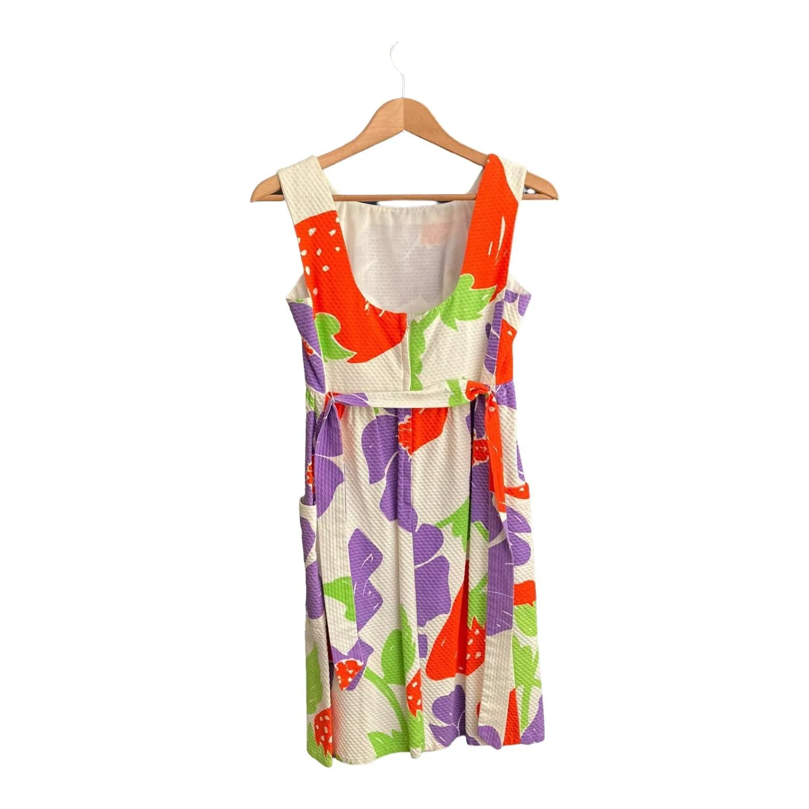 Malia Cotton Brightly Coloured Sleeveless Dress UK Size 6