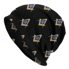 Master Mason Blue Lodge Beanie - Gold Masonic Skullies