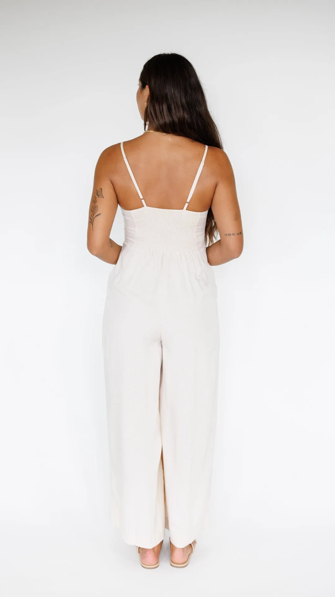 Morena Jumpsuit / Creamy