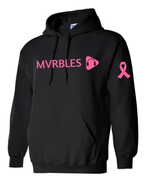 Mvrbles Cancer Awareness Pullover Hooded Sweatshirt