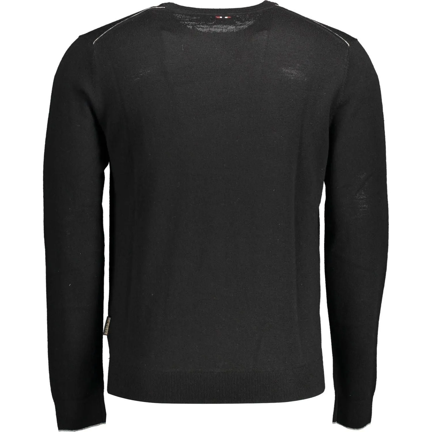 Napapijri Black Wool Men Sweater