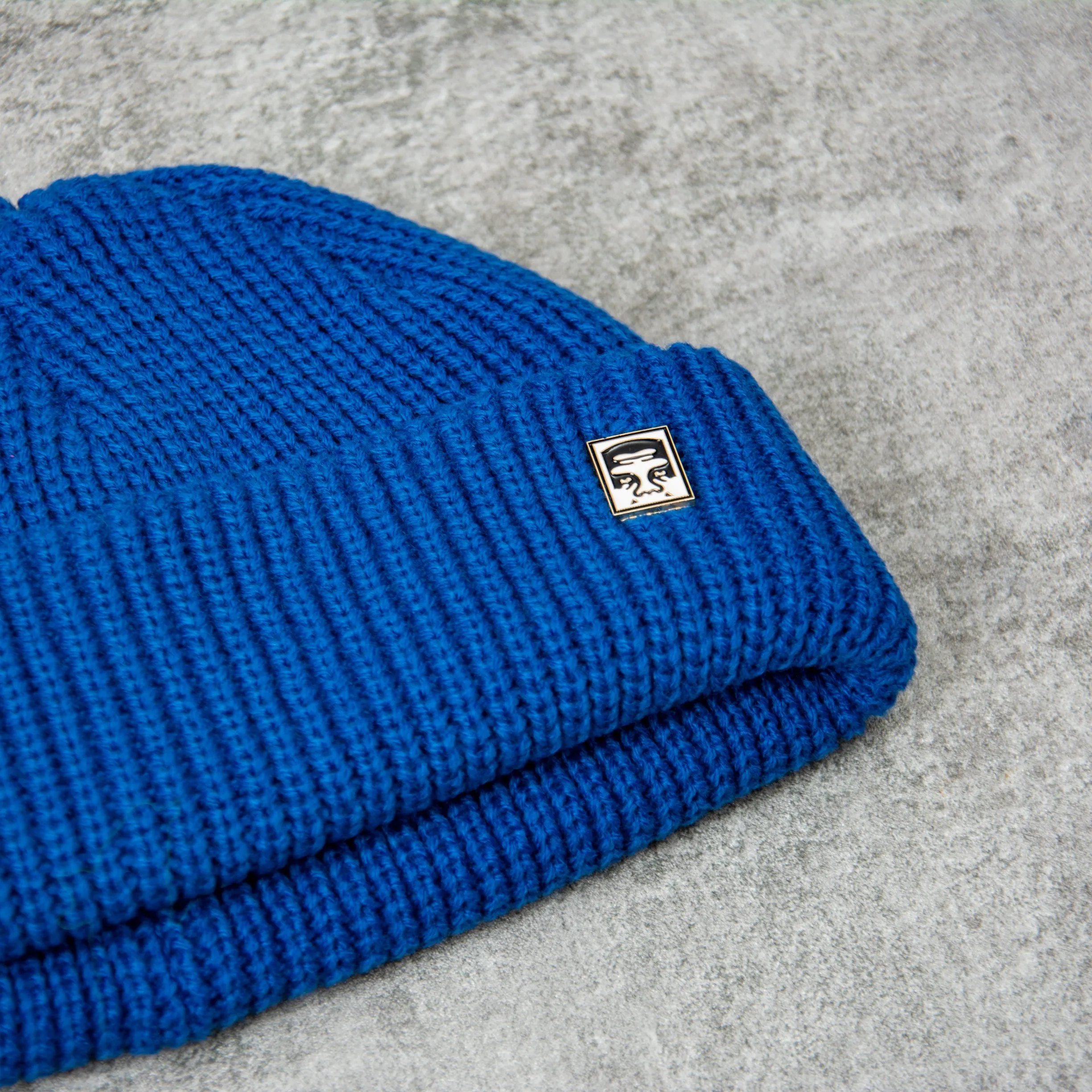 Obey Micro Beanie - Olympian Blue