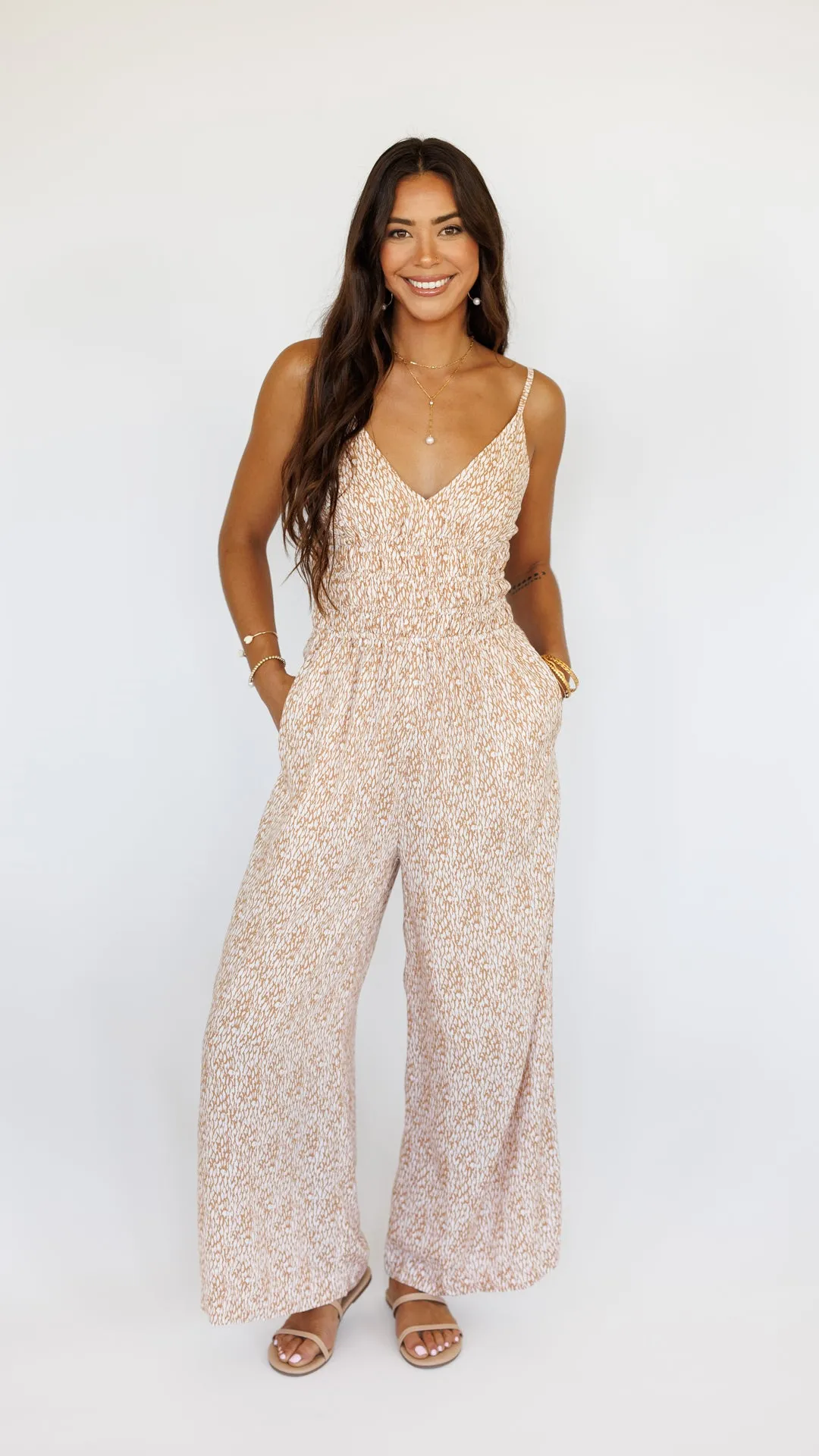 Opal Jumpsuit / Mamba Toffee