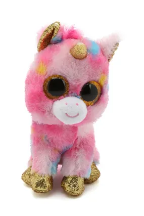 Pink Beanie Boos Unicorn Fantasia Toy (6 Inches)