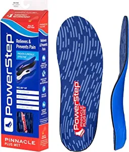 Powerstep Pinnacle Plus Met Orthotic (Unisex)