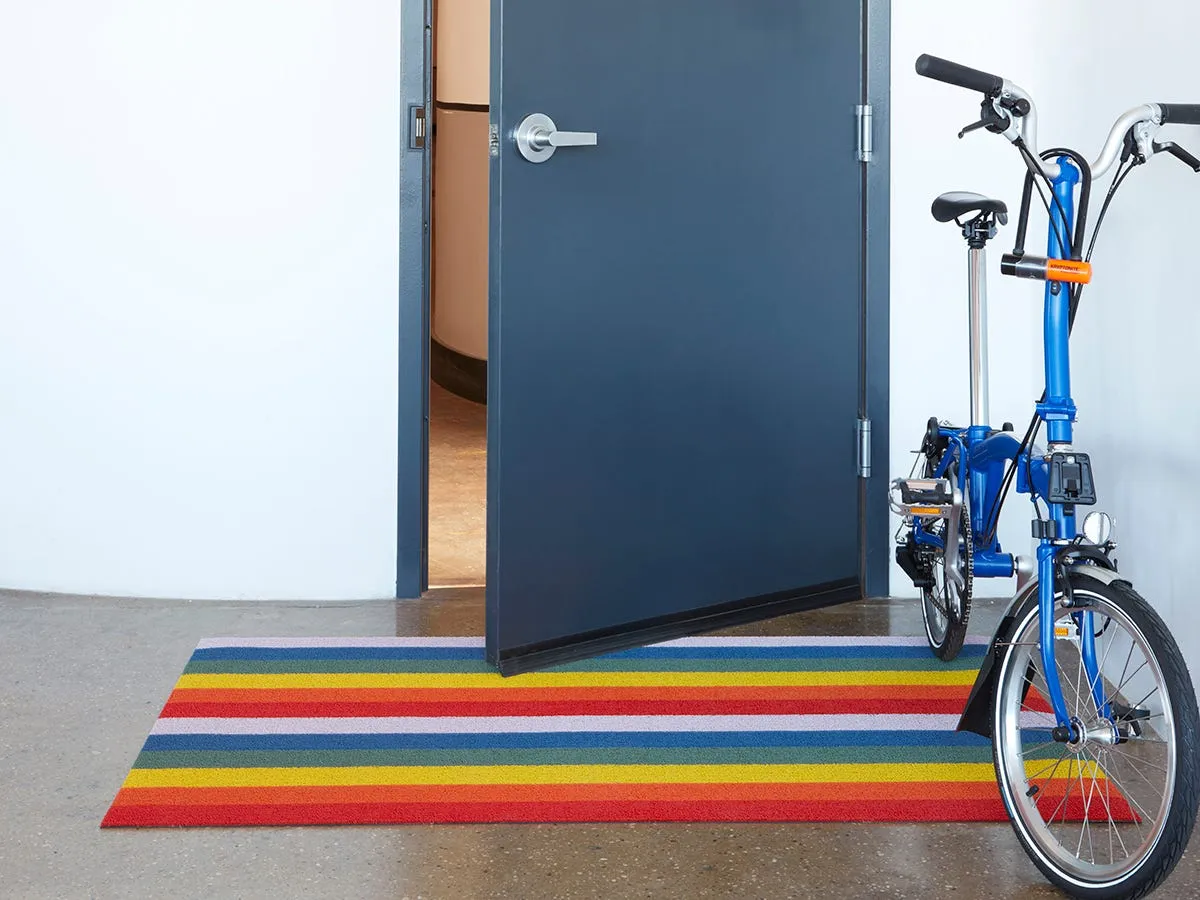 Pride Stripe Shag Mats - More Options