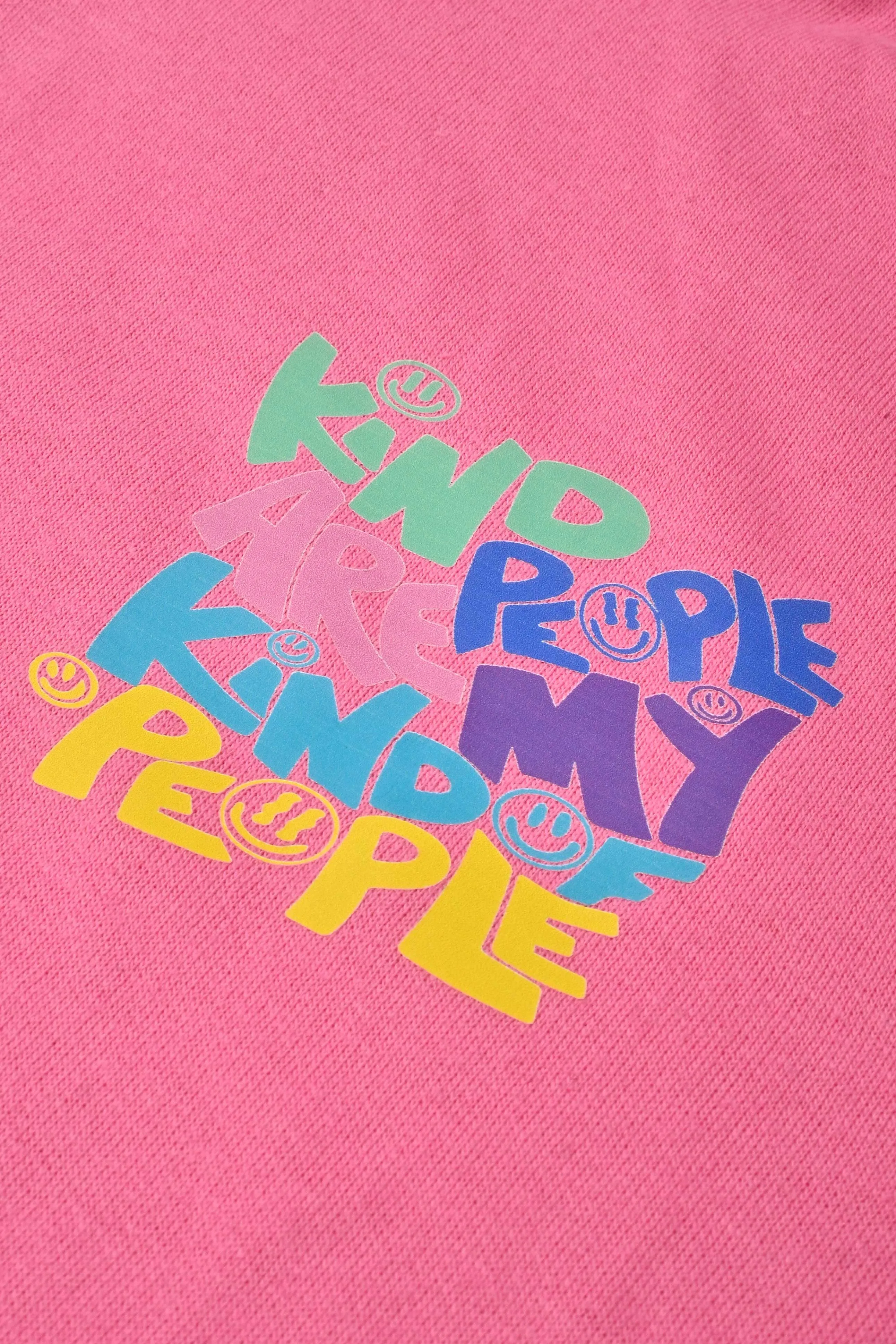 Rabbit Skins Boy's Kind People Are My Kind Of People Printed Pullover Hoodie