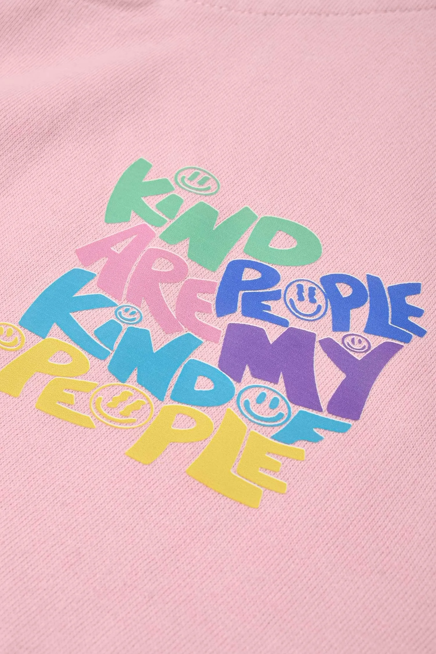 Rabbit Skins Boy's Kind People Are My Kind Of People Printed Pullover Hoodie