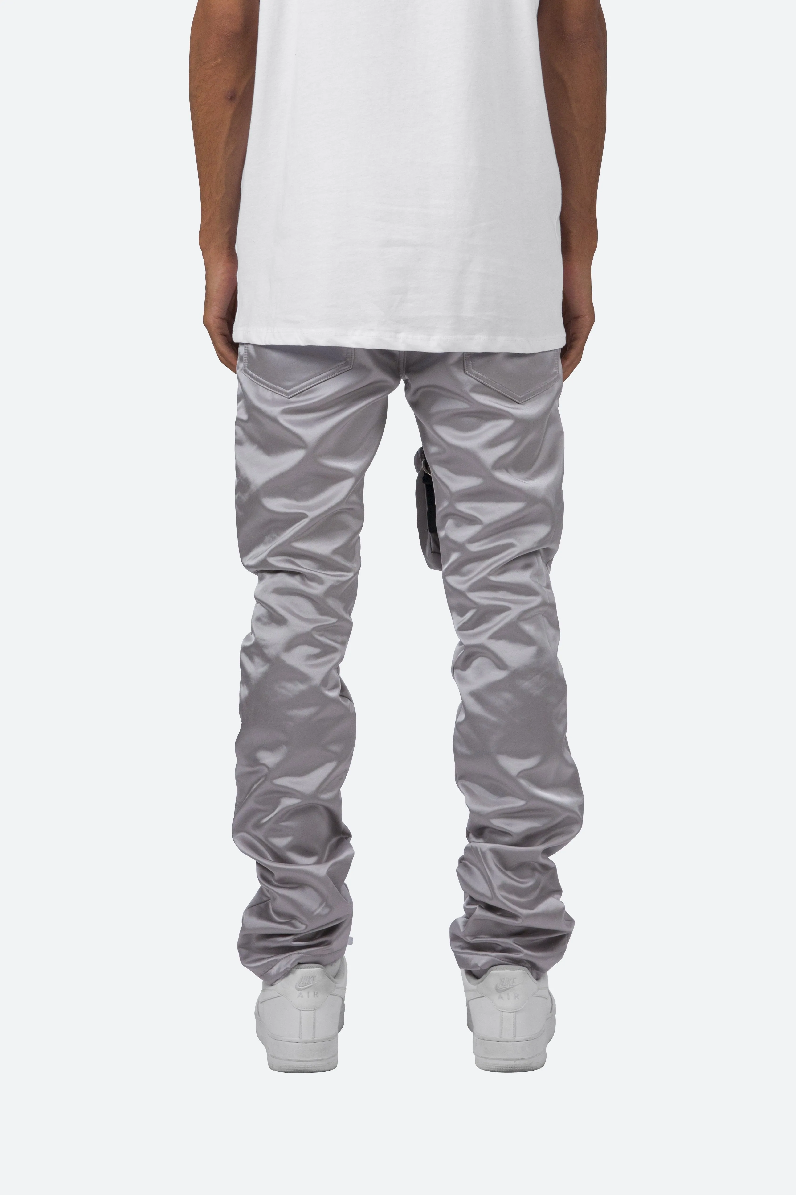 Reflective Cargo Pants - Grey