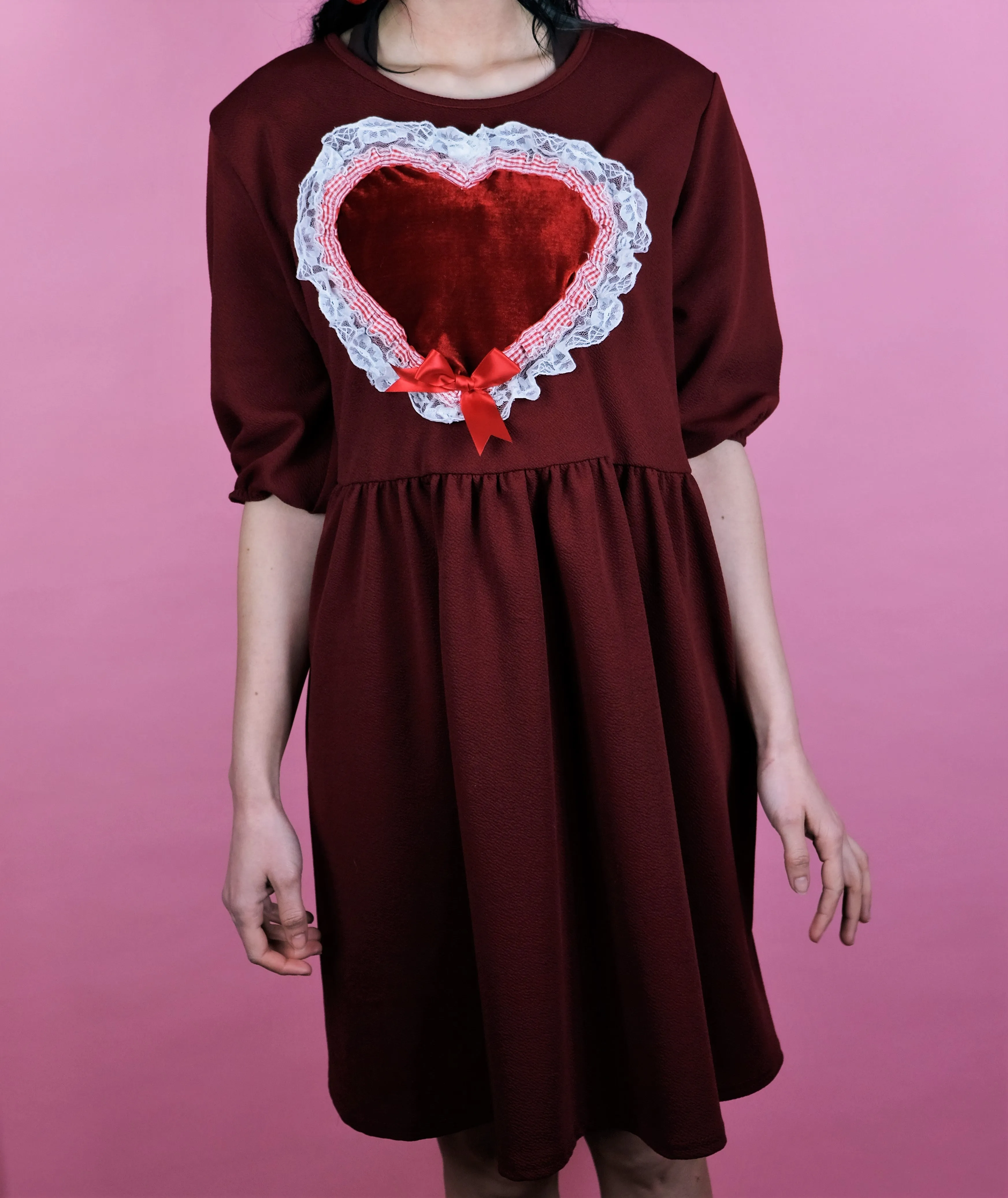 Reworked Heart Dress -L