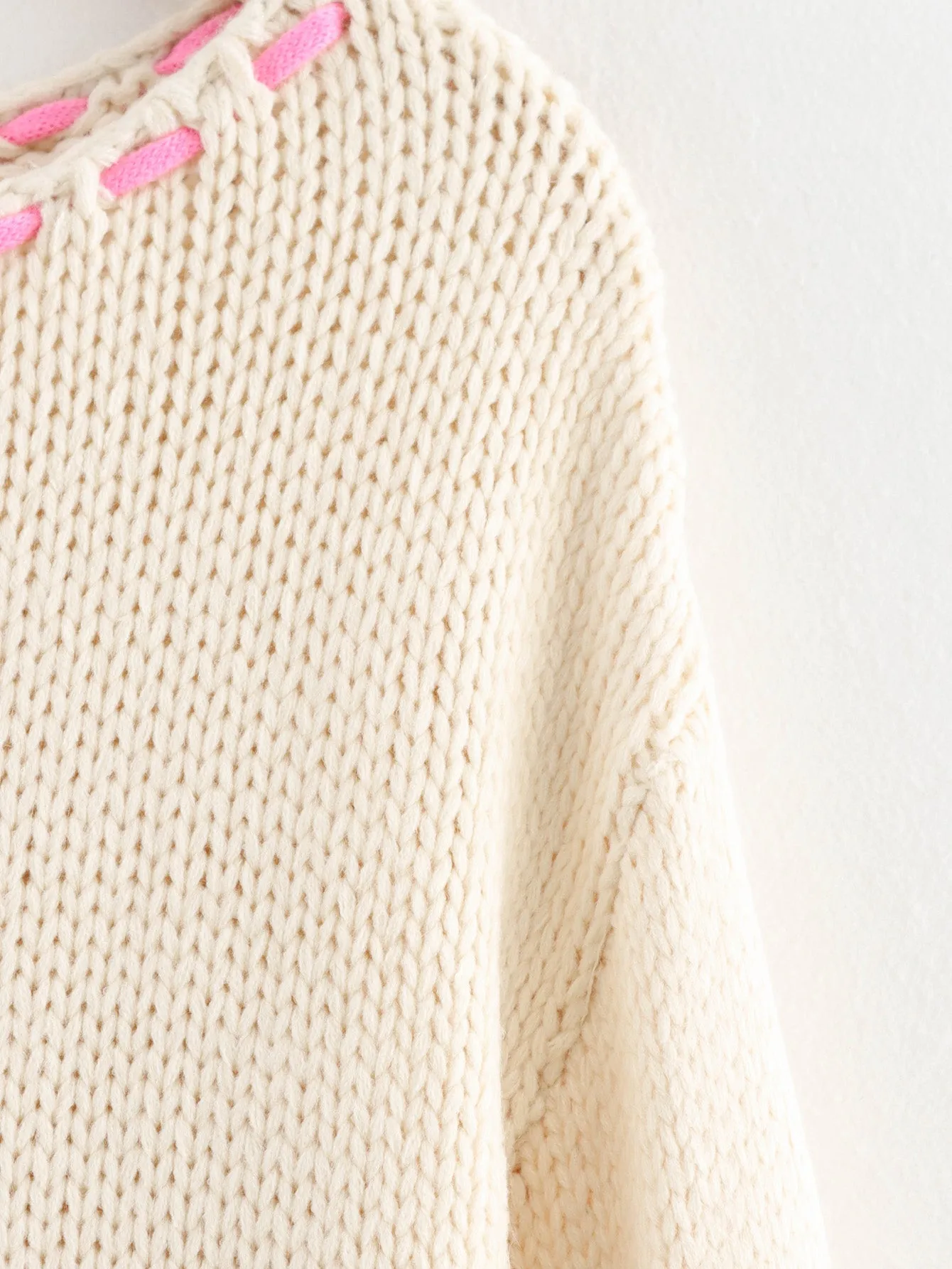 Rima Ribbon Knit Sweater