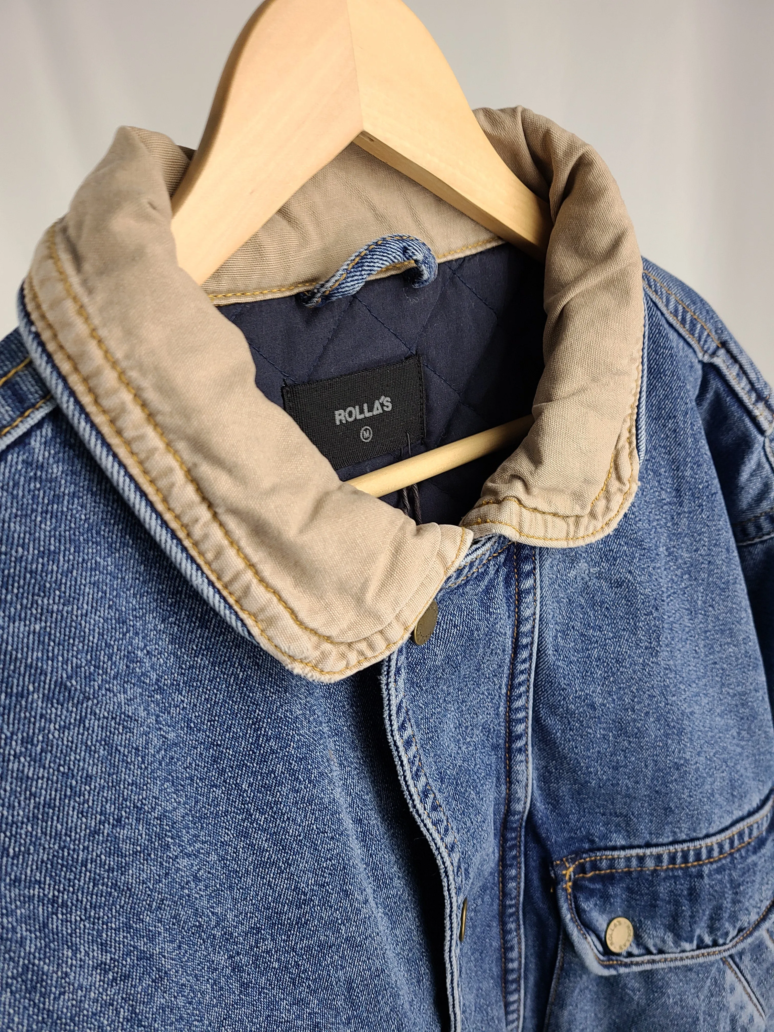 Rollas Lazy Boy Denim Jacket - Sofa Blue