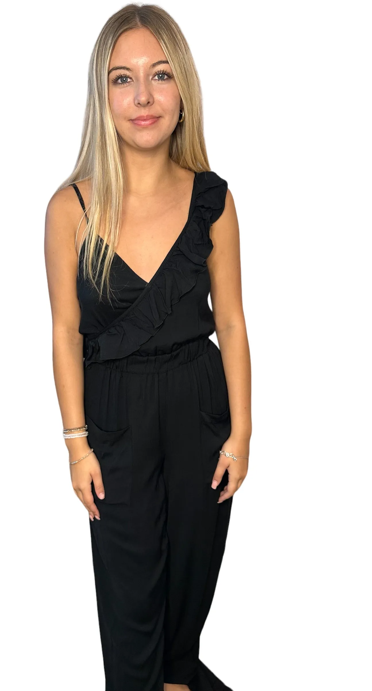 Shadow Black Jumpsuit