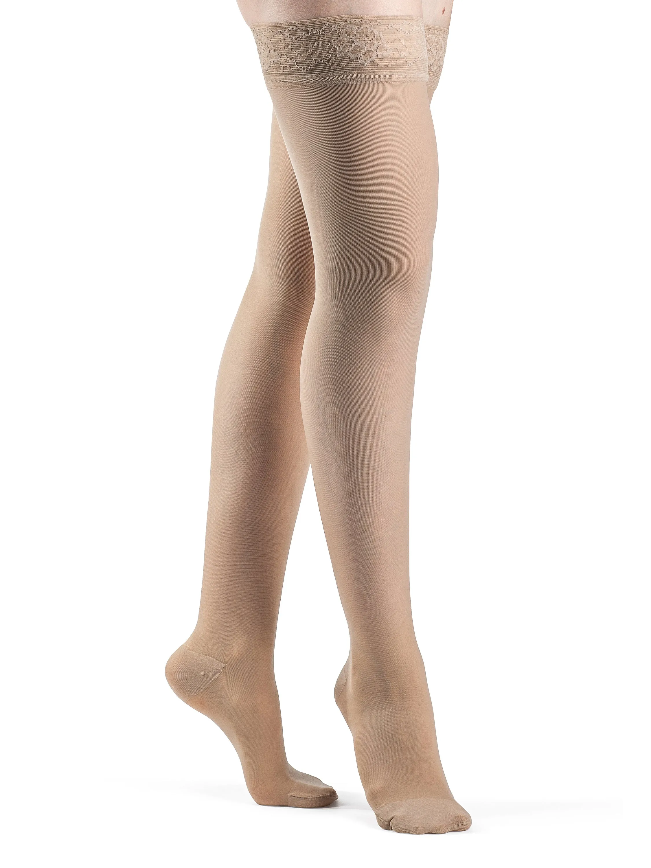 Sigvaris Sheer (Formerly 780 EverSheer) Women's Thigh High  20-30mmHg-Closed Toe