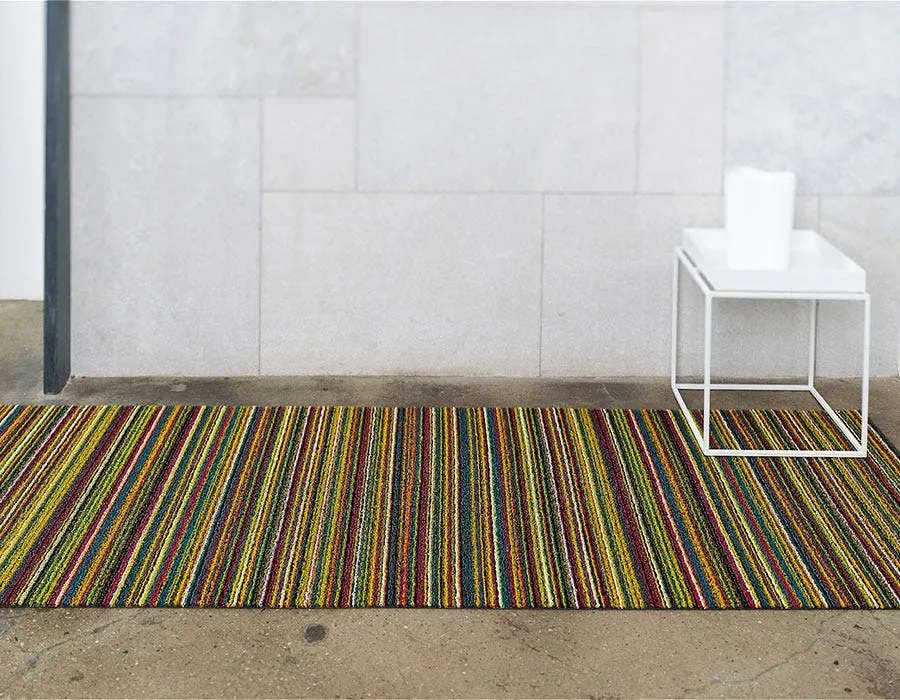 Skinny Stripe Shag Floormat - More Options