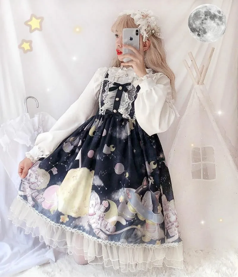 Space Travel Lolita Dress