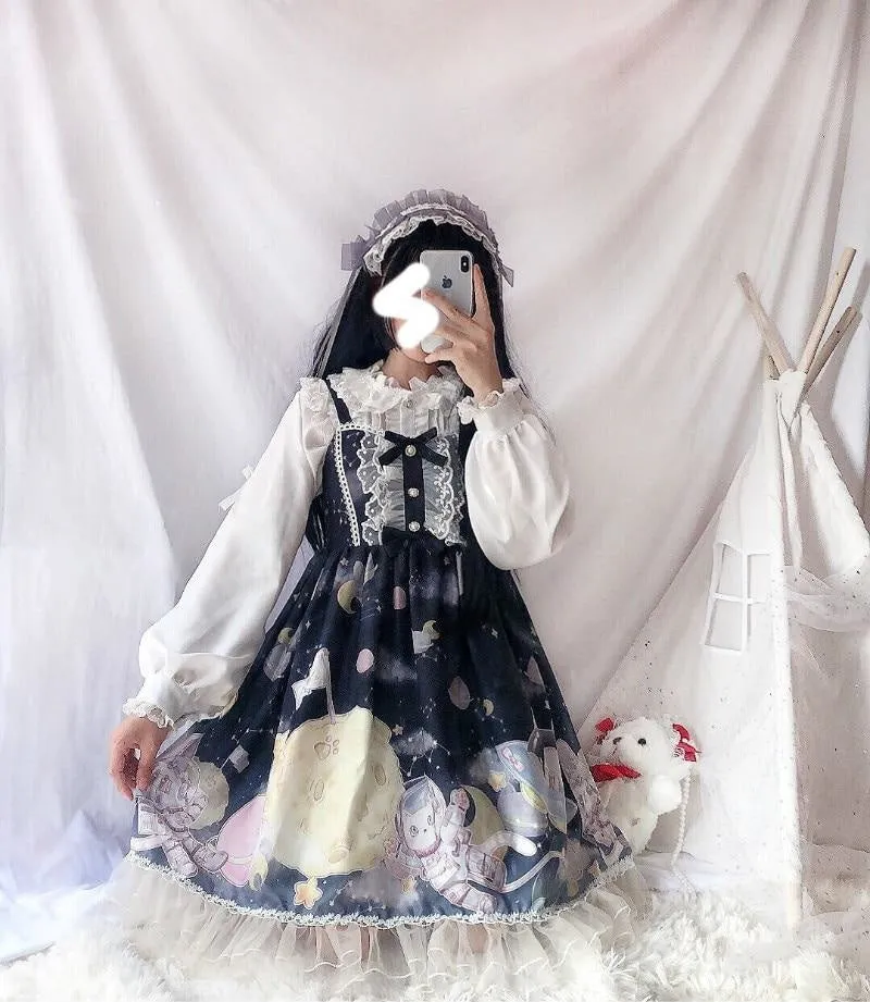 Space Travel Lolita Dress