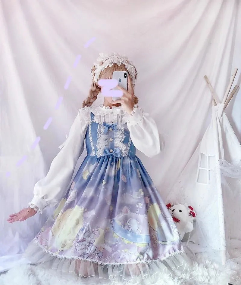 Space Travel Lolita Dress