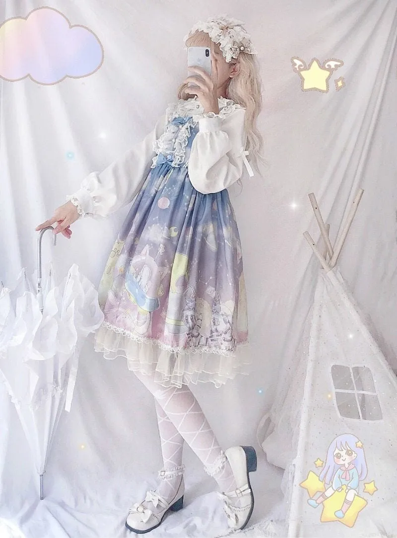 Space Travel Lolita Dress