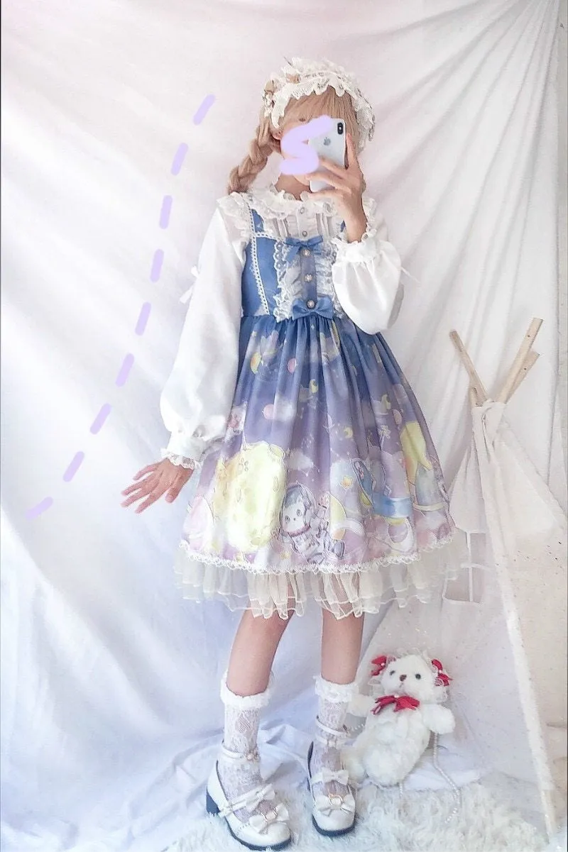 Space Travel Lolita Dress