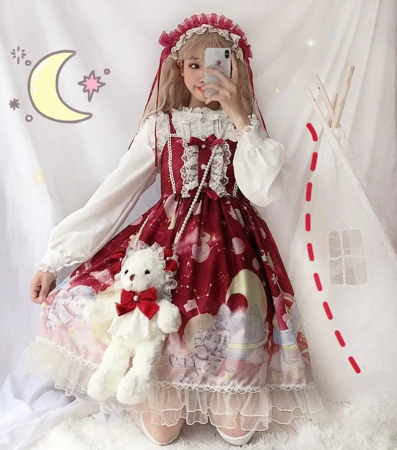 Space Travel Lolita Dress