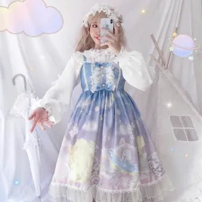 Space Travel Lolita Dress