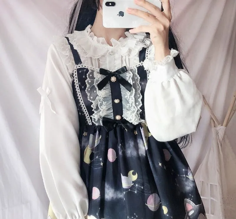 Space Travel Lolita Dress