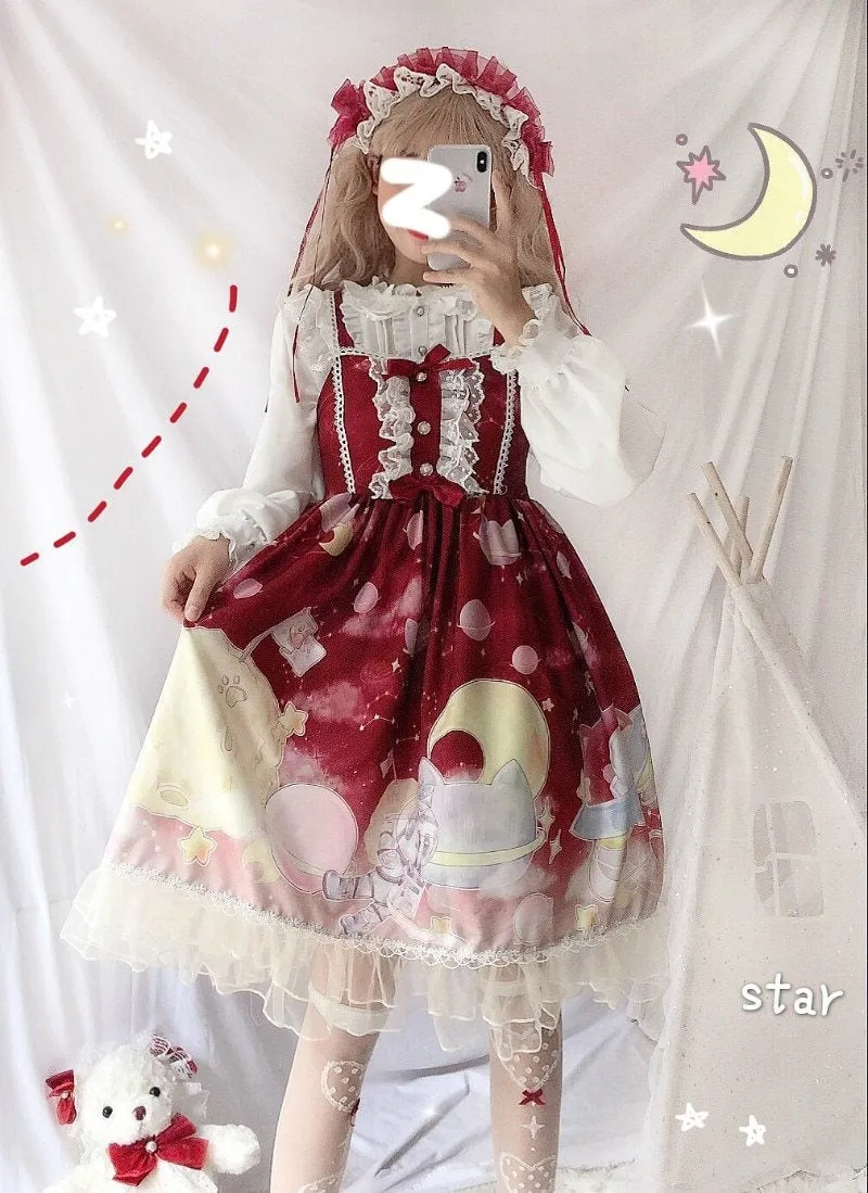 Space Travel Lolita Dress