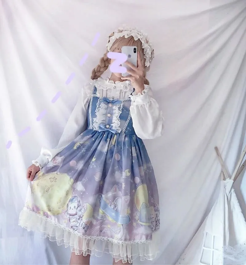 Space Travel Lolita Dress