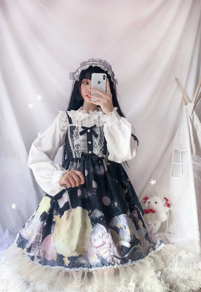 Space Travel Lolita Dress