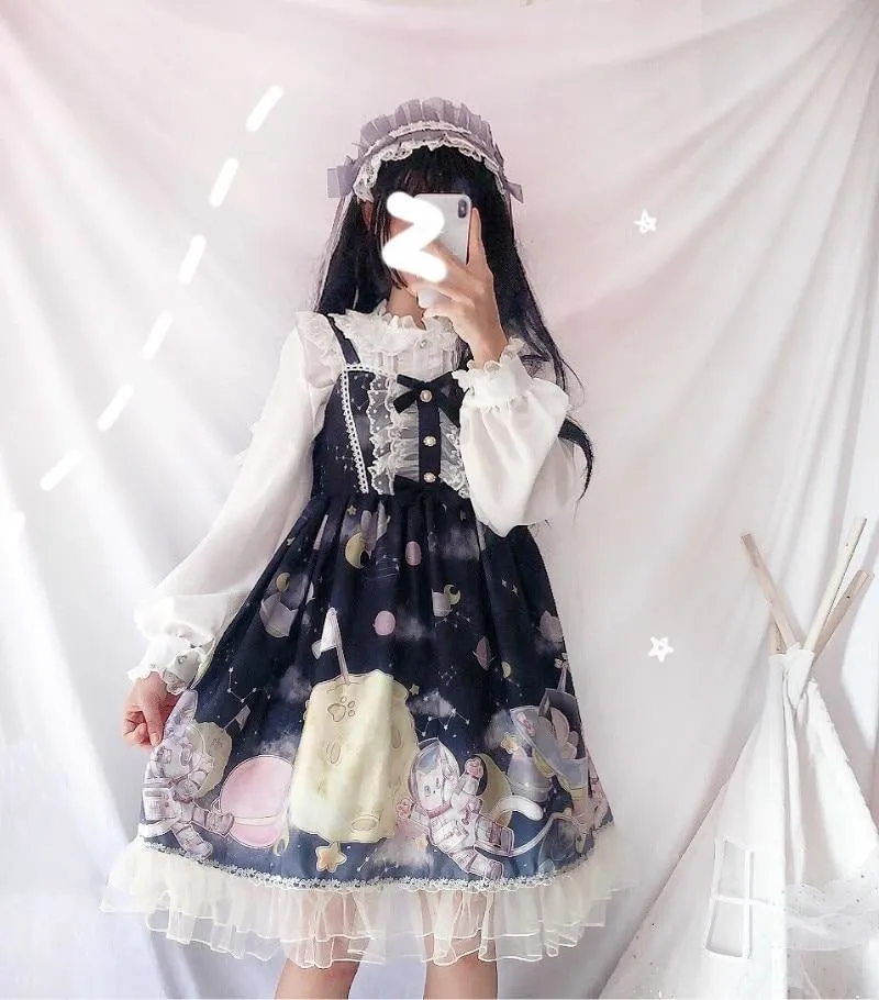 Space Travel Lolita Dress