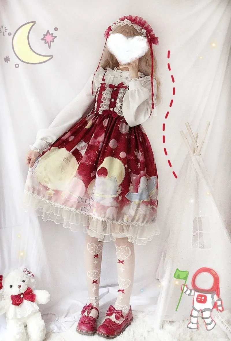 Space Travel Lolita Dress