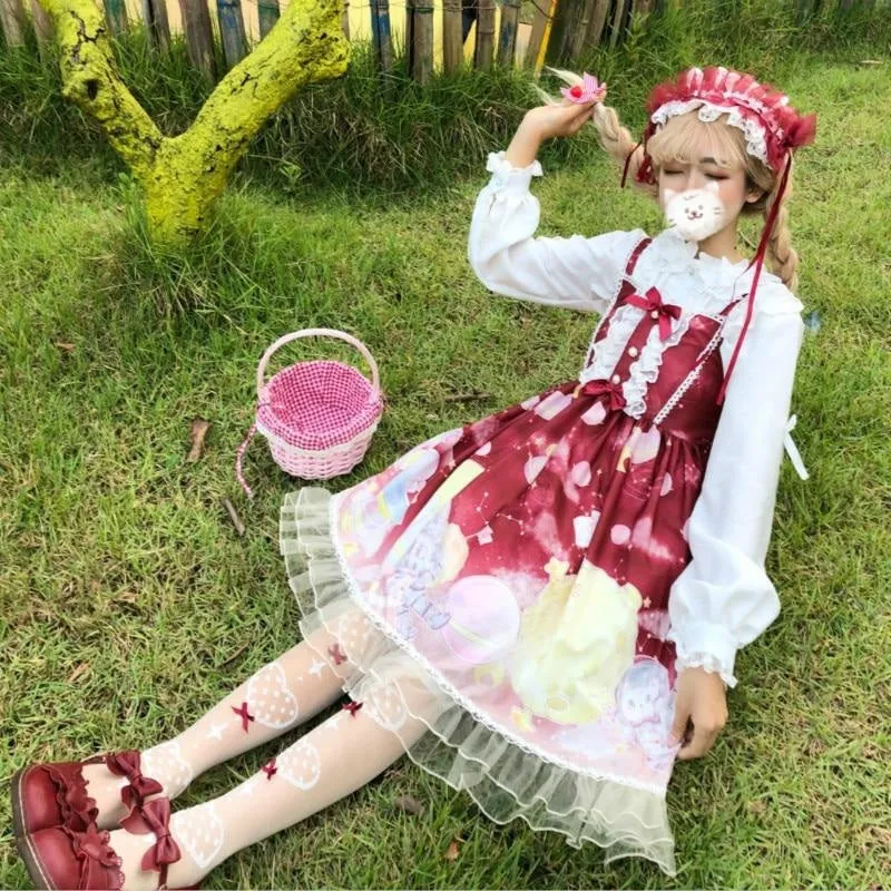 Space Travel Lolita Dress