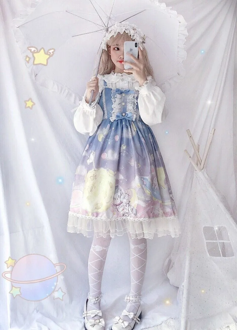 Space Travel Lolita Dress