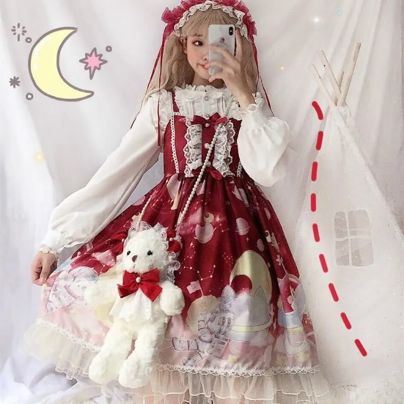 Space Travel Lolita Dress