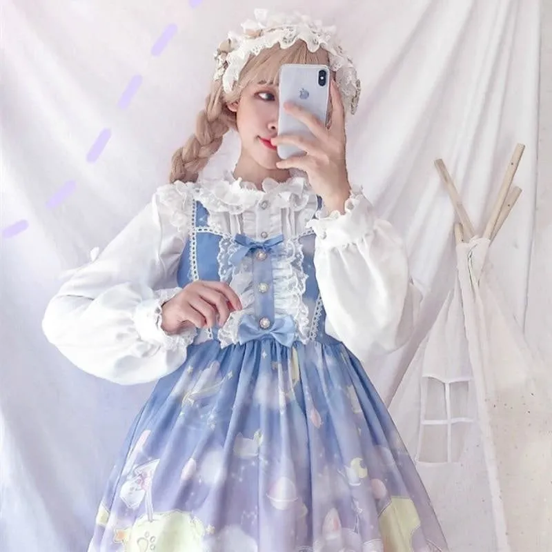 Space Travel Lolita Dress