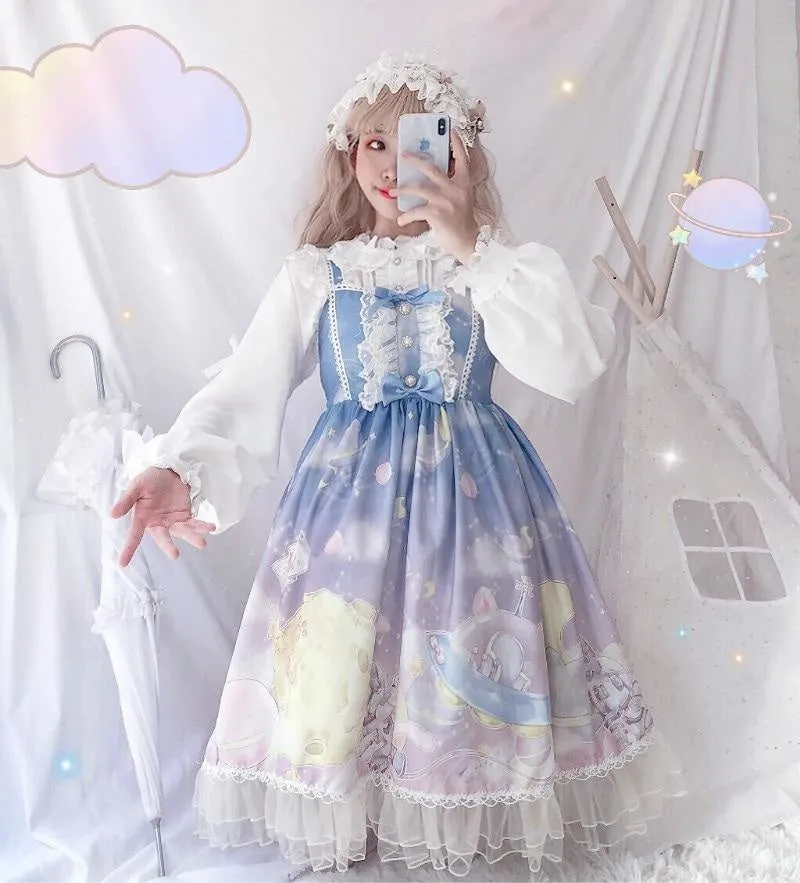 Space Travel Lolita Dress