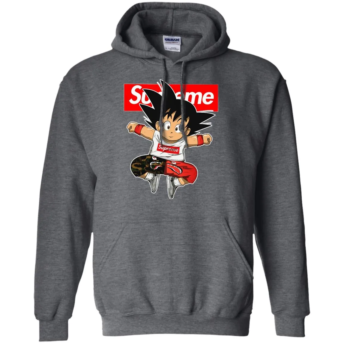 Supreme Dragon Ball Goku T-shirt Pullover Hoodie Sweatshirt