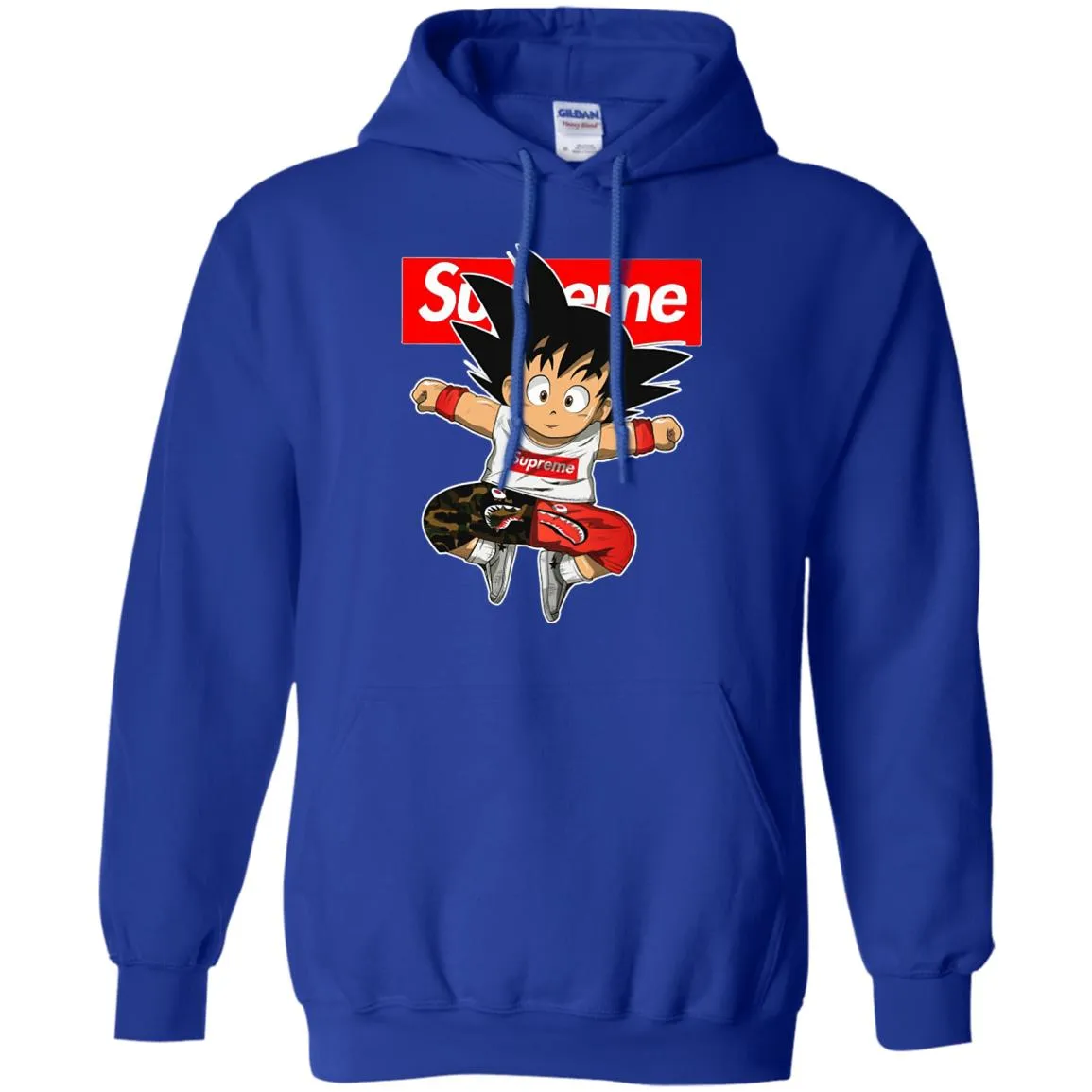 Supreme Dragon Ball Goku T-shirt Pullover Hoodie Sweatshirt