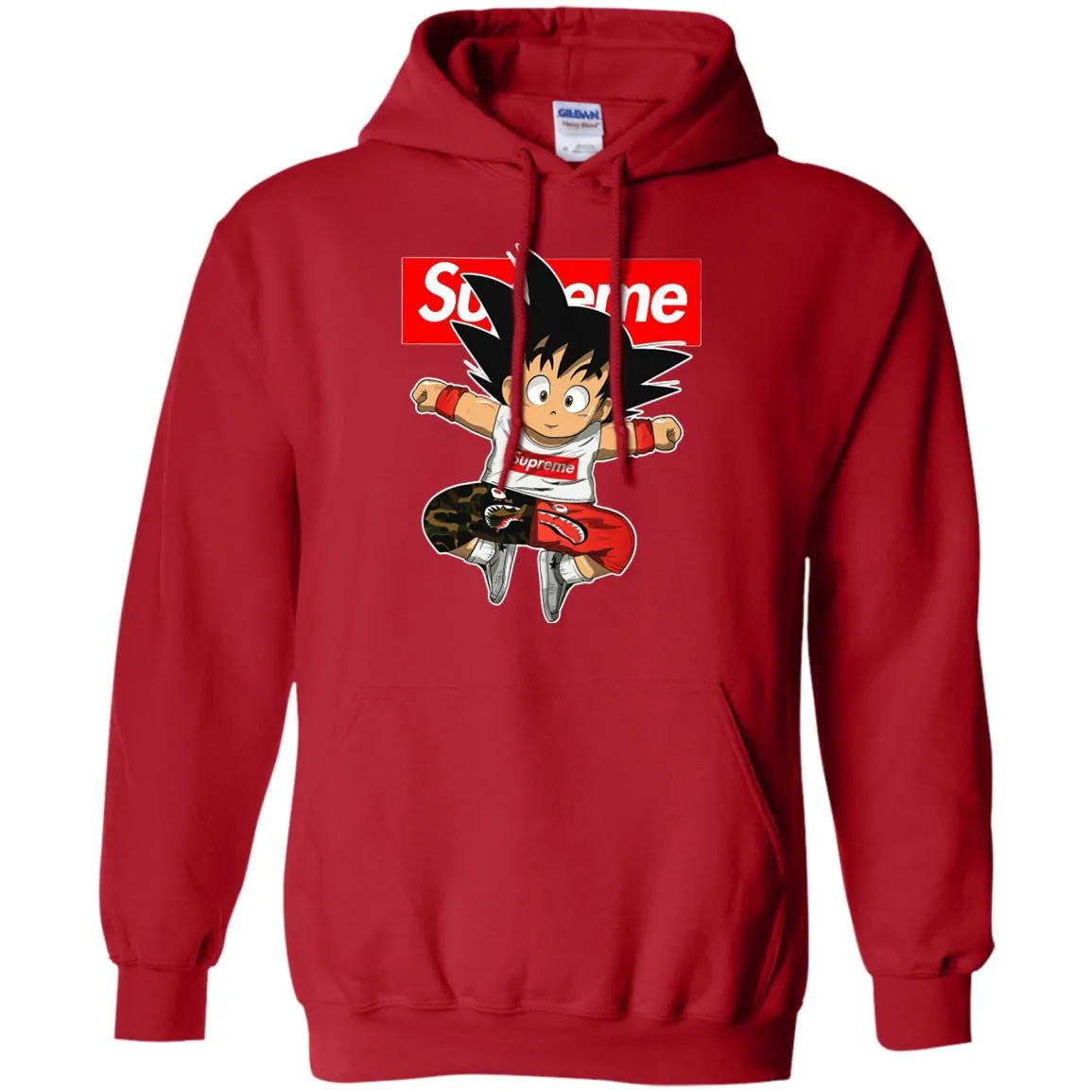 Supreme Dragon Ball Goku T-shirt Pullover Hoodie Sweatshirt